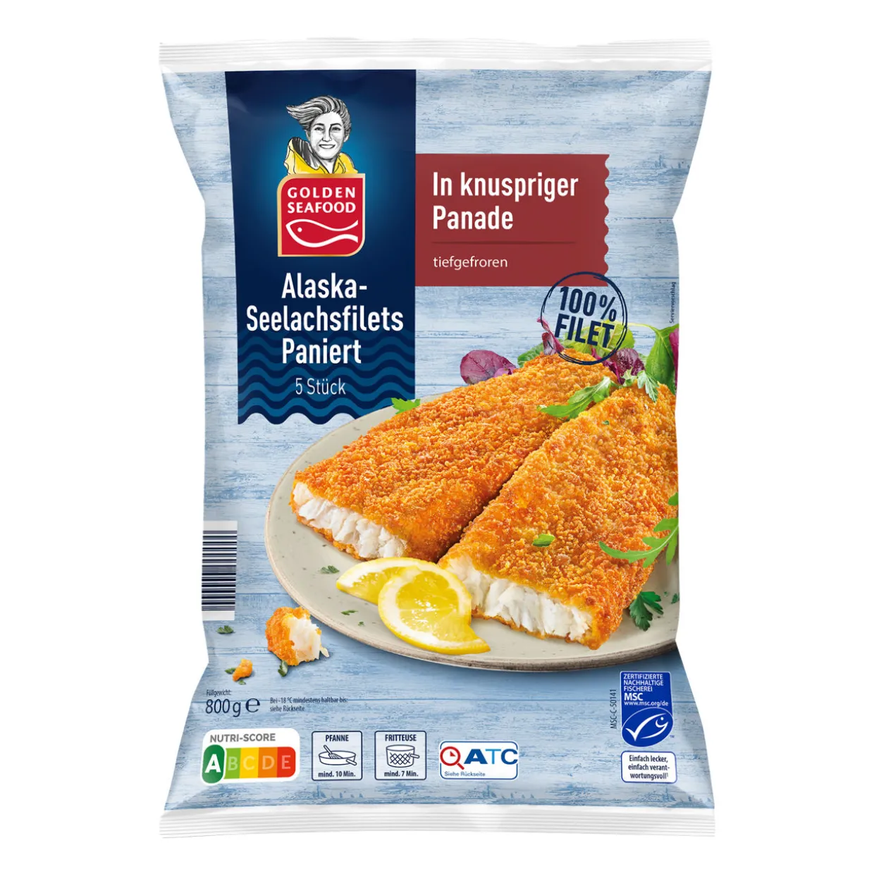 Alaska-Seelachsfilets