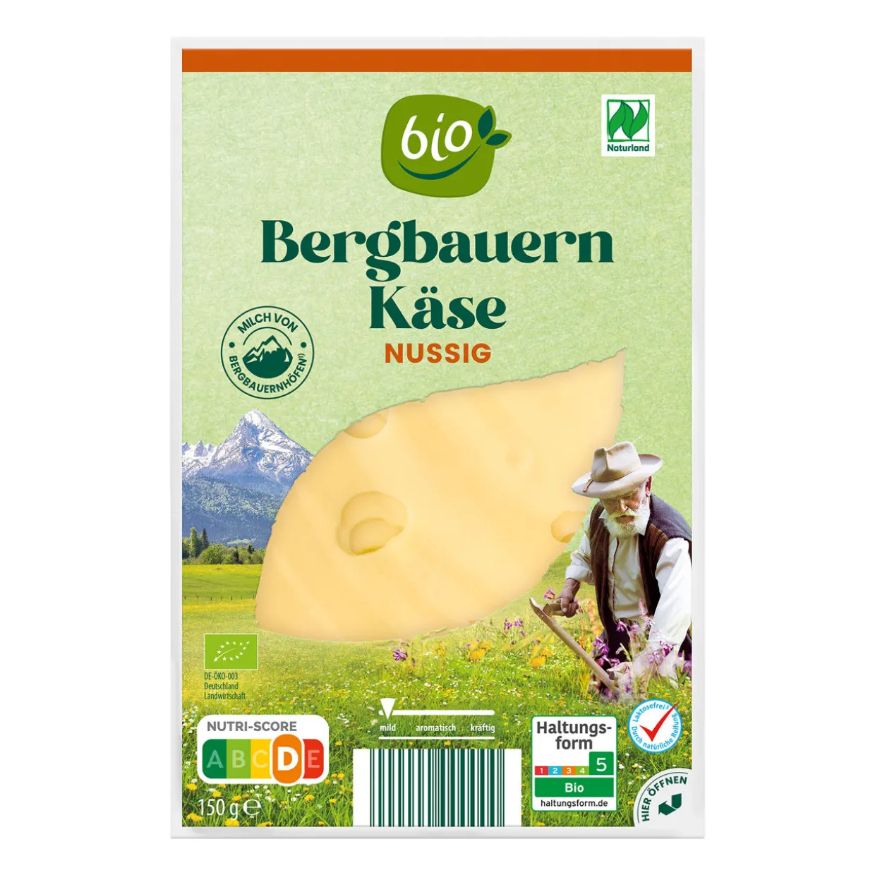 Bio-Bergbauern- / -Weidekäse