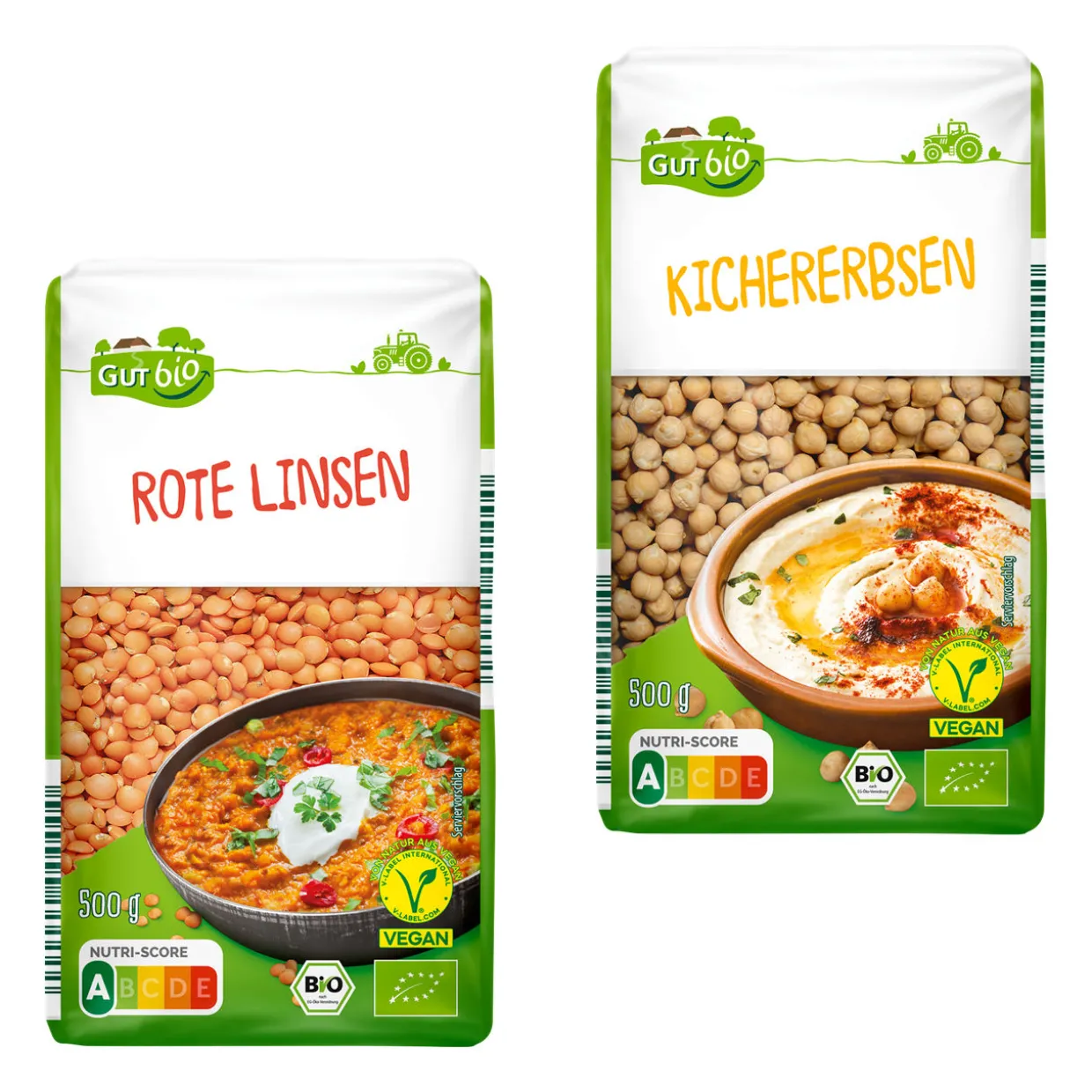 Bio-Hülsenfrüchte