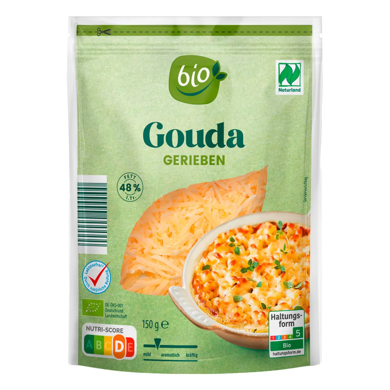Bio-Reibekäse