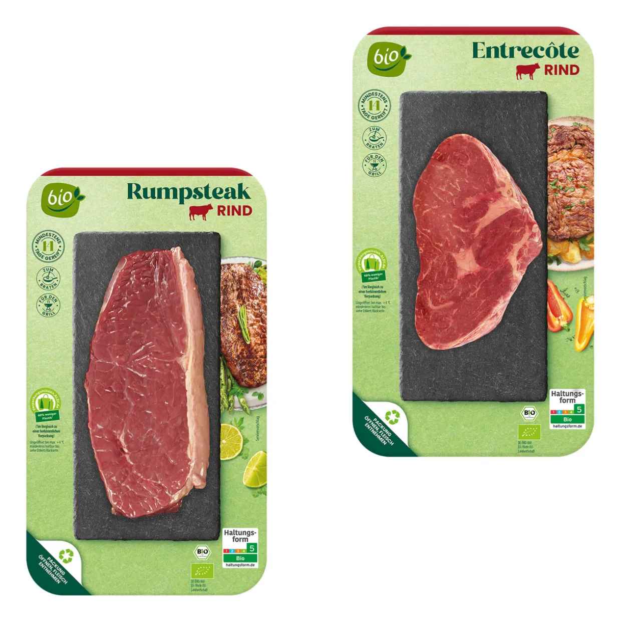 Bio-Rindersteaks