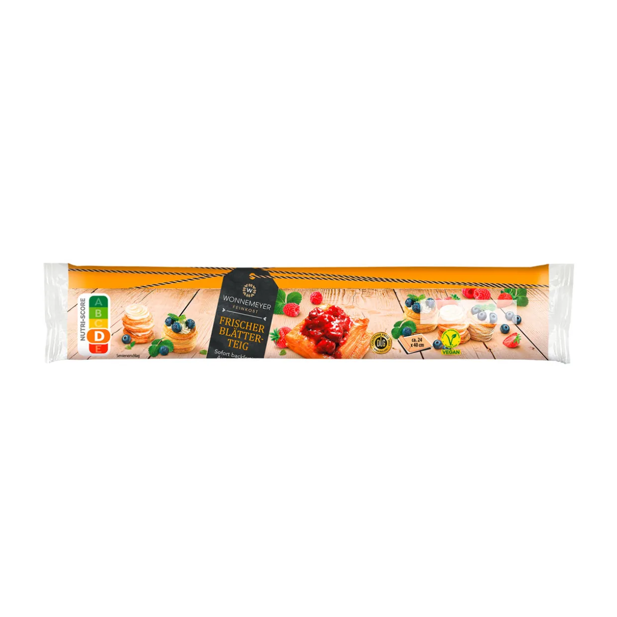 Frischer Blätterteig