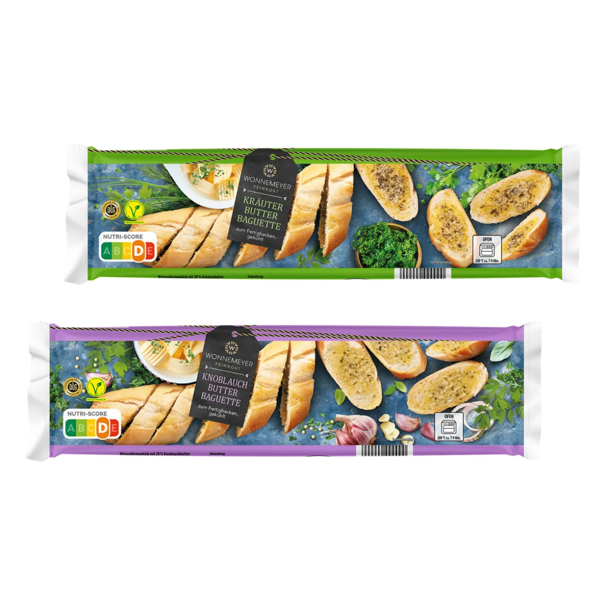 Gewürzbutter-Baguette