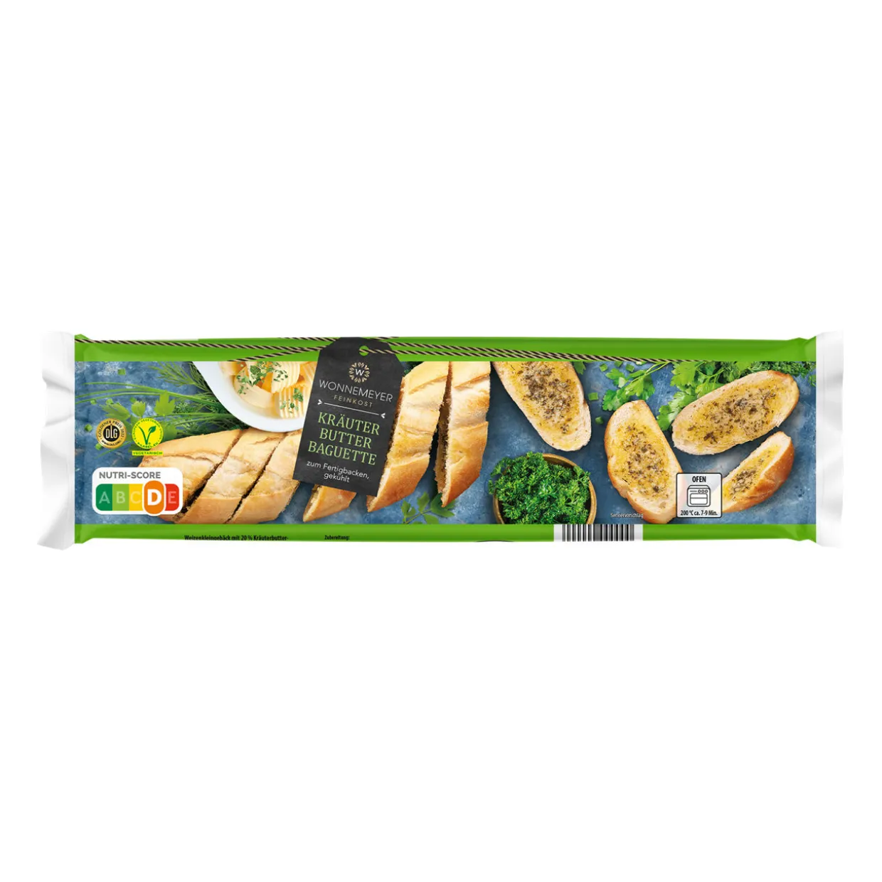 Gewürzbutter-Baguette