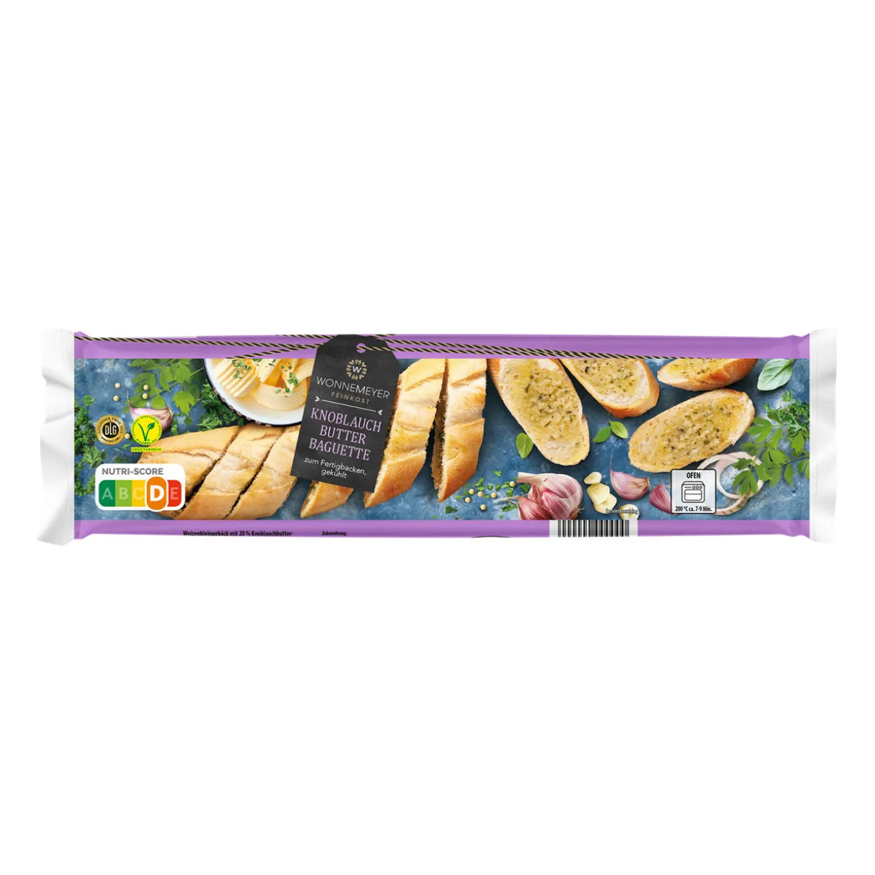Gewürzbutter-Baguette