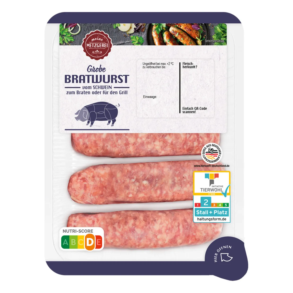 Grobe Bratwurst