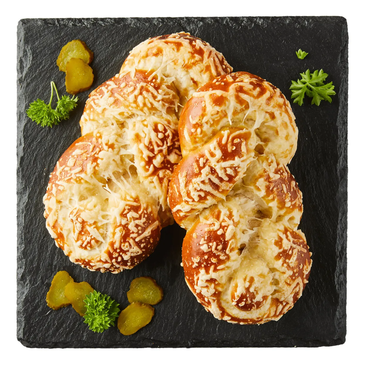 Laugenzopf mit Käse