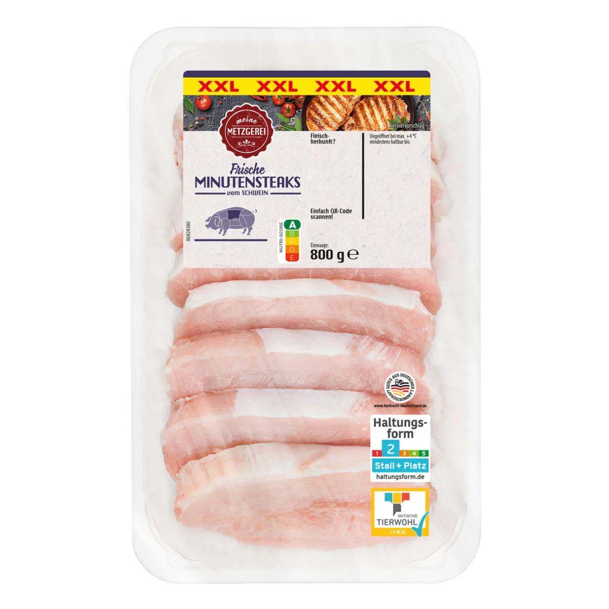 Minutensteaks XXL