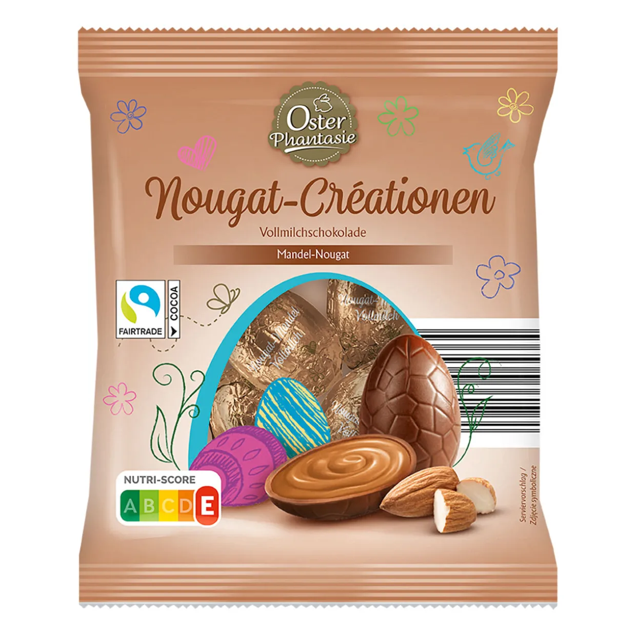 Nougat-Eier