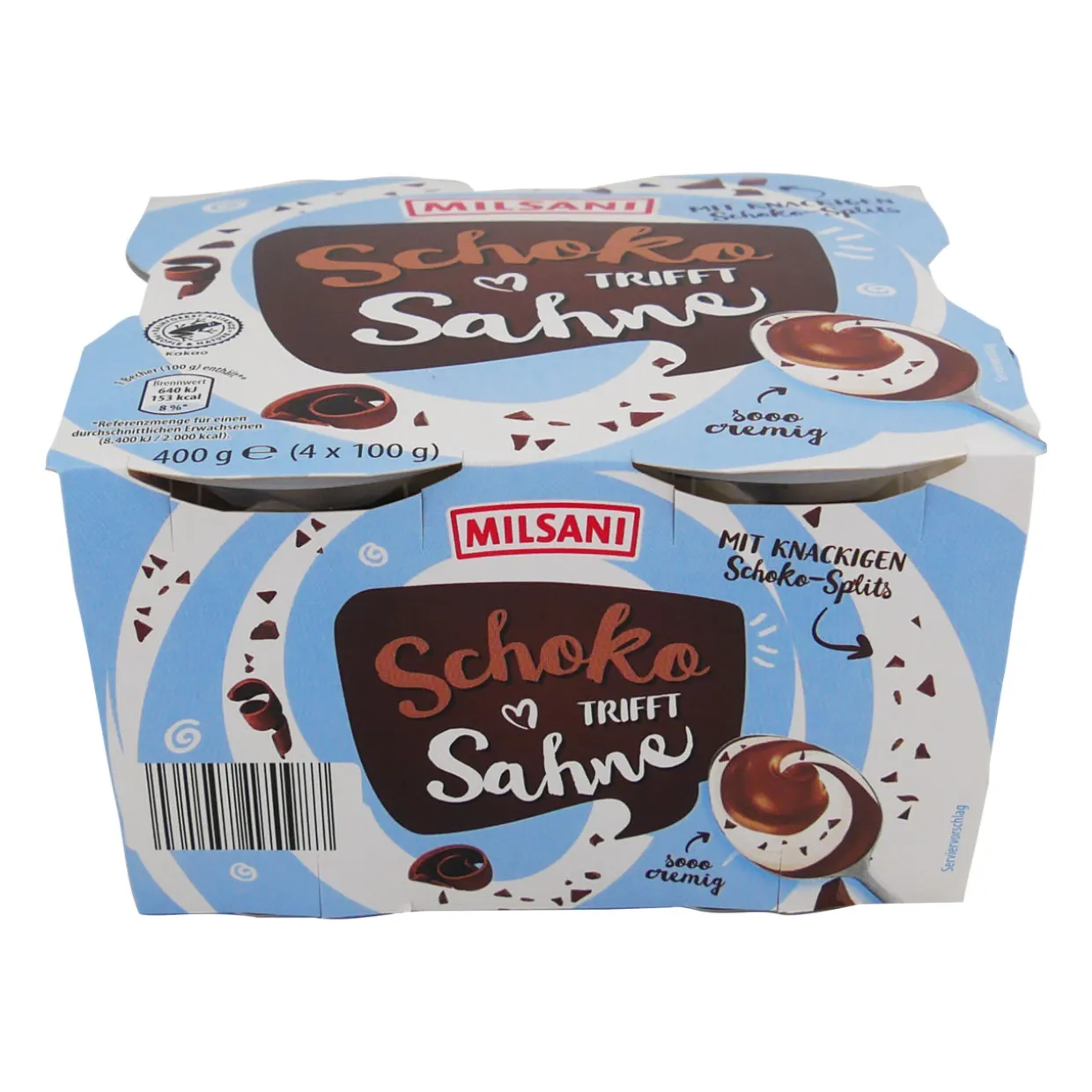Pudding trifft Sahne