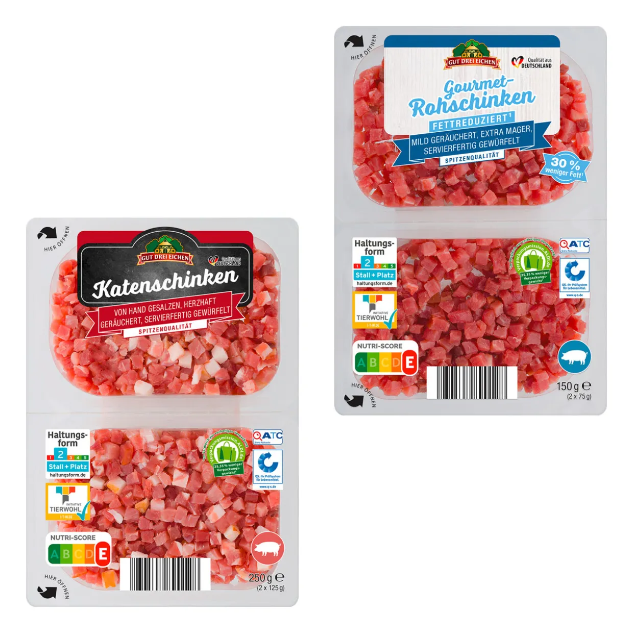 Schinkenwürfel