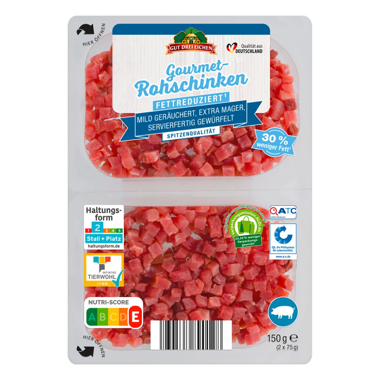 Schinkenwürfel