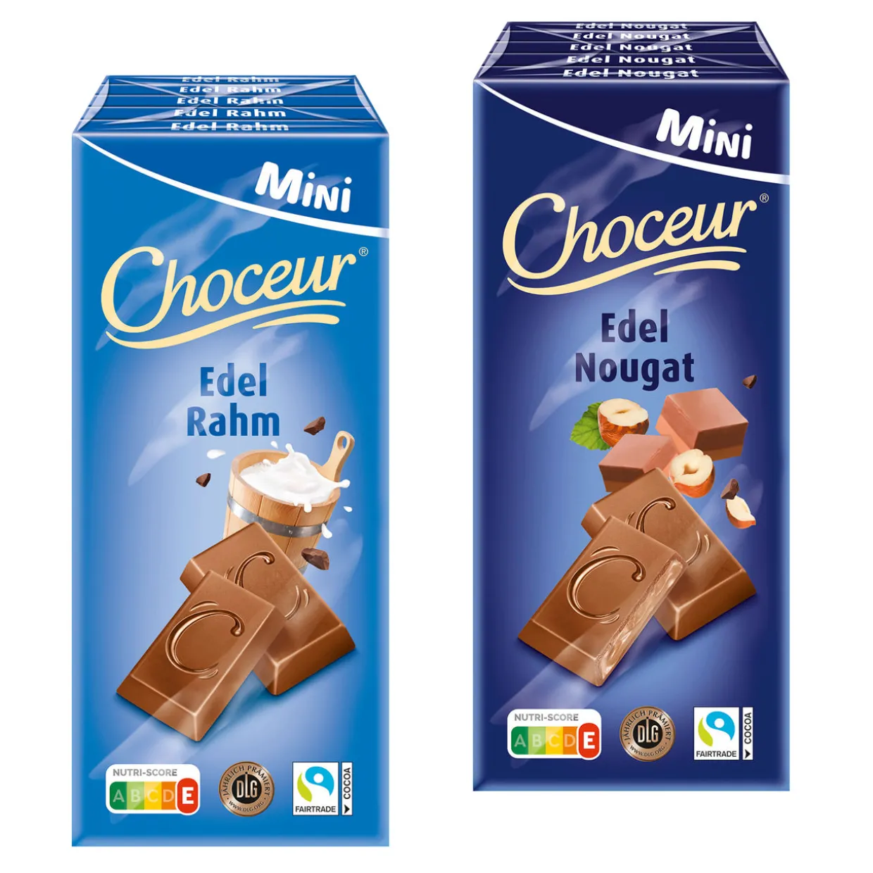 Schoko-Täfelchen