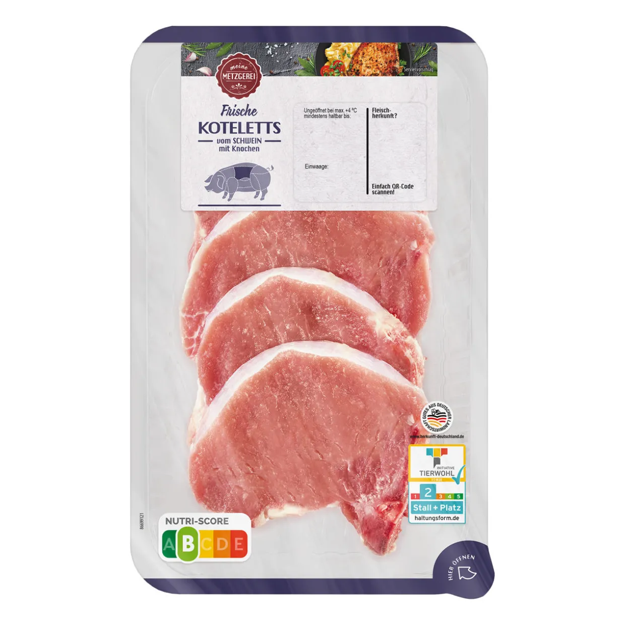 Schweinekoteletts