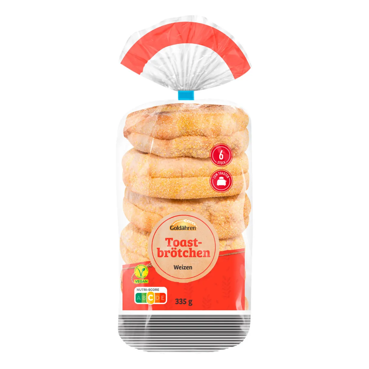 Toastbrötchen Weizen