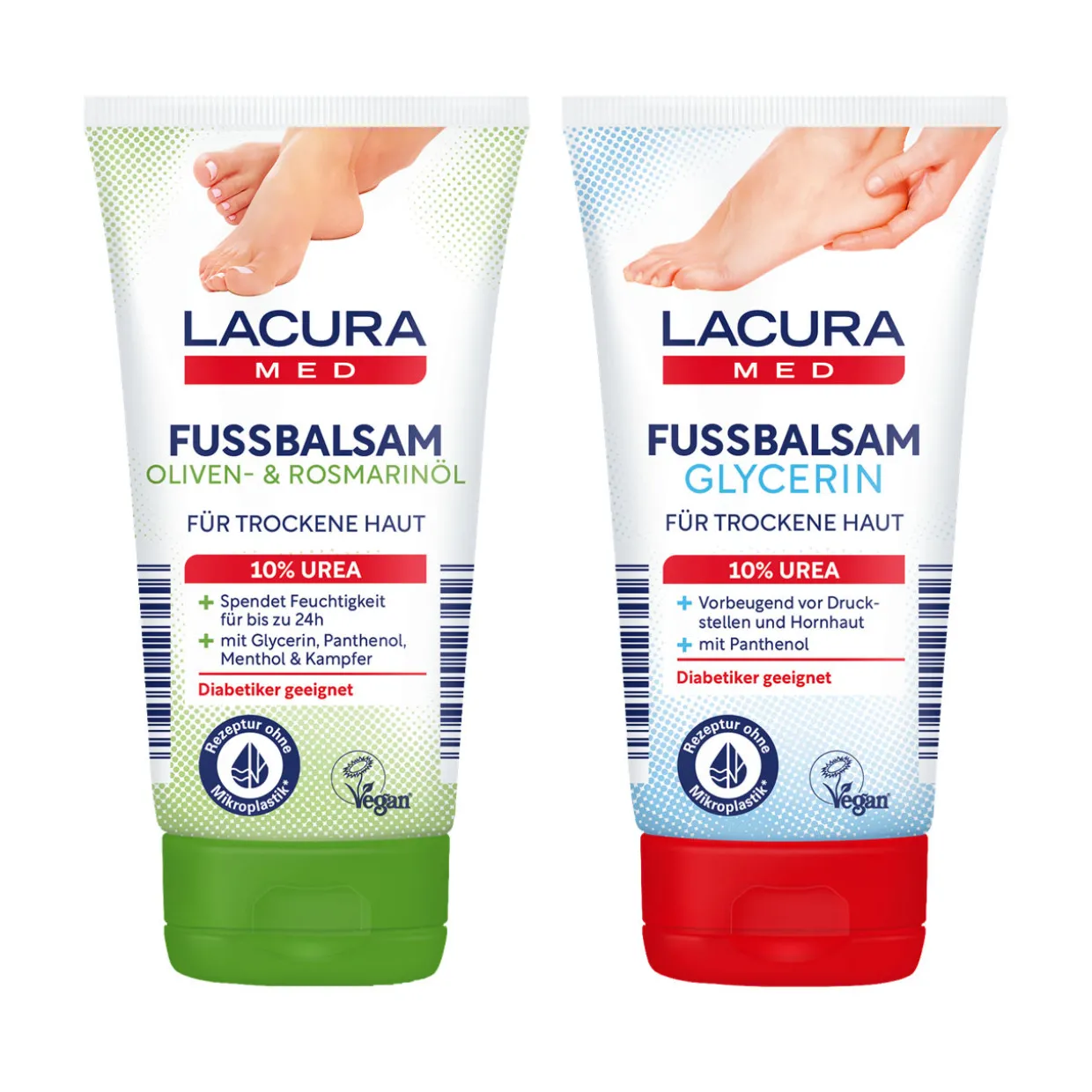 Urea-Fußbalsam