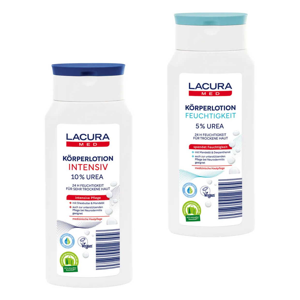 Urea-Körperlotion