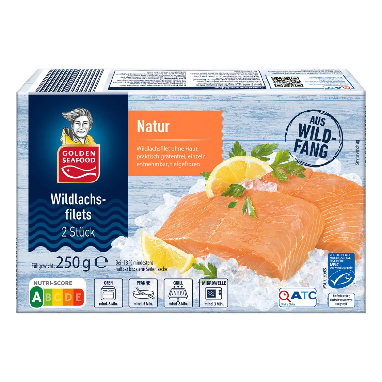 Wildlachsfilets